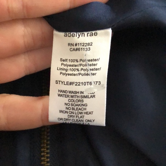 SOLD- ADELYN RAE Lauren Tweed Crop Top - Picture 8 of 8